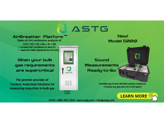 ASTG Pioneers Gas Impurity Solutions for the Beverage Industry | ISBT