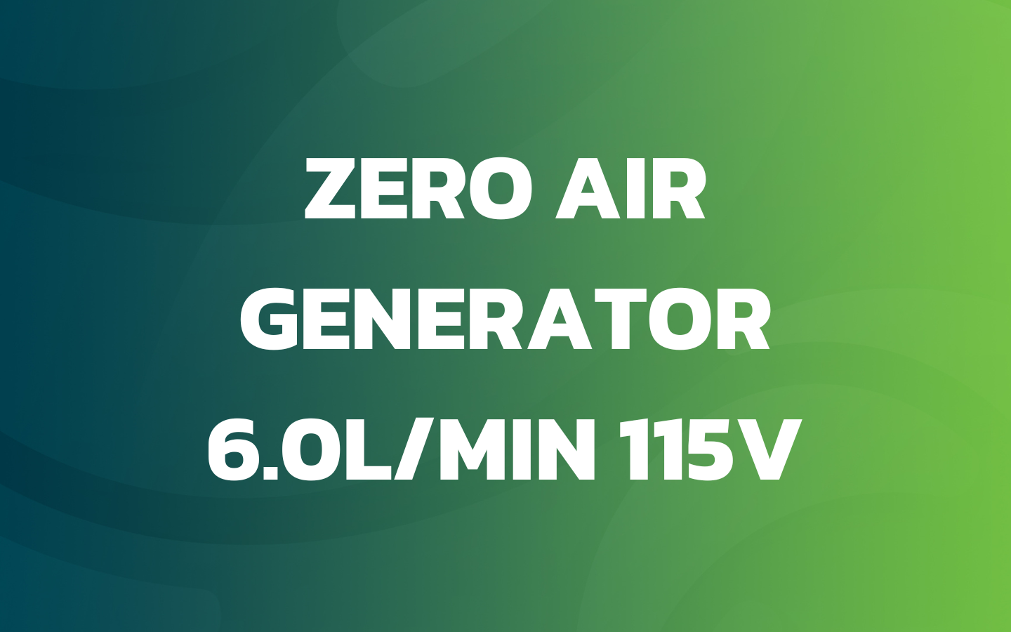 Zero Air Generator 6.0L/min 115V